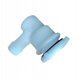 Perpildymo alkūnė, skersmuo 25, praėjimas per baką