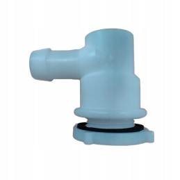 Alkūnės skersmuo 25, praėjimas per purkštuvo baką