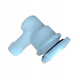 Alkūnės skersmuo 25, praėjimas per purkštuvo baką