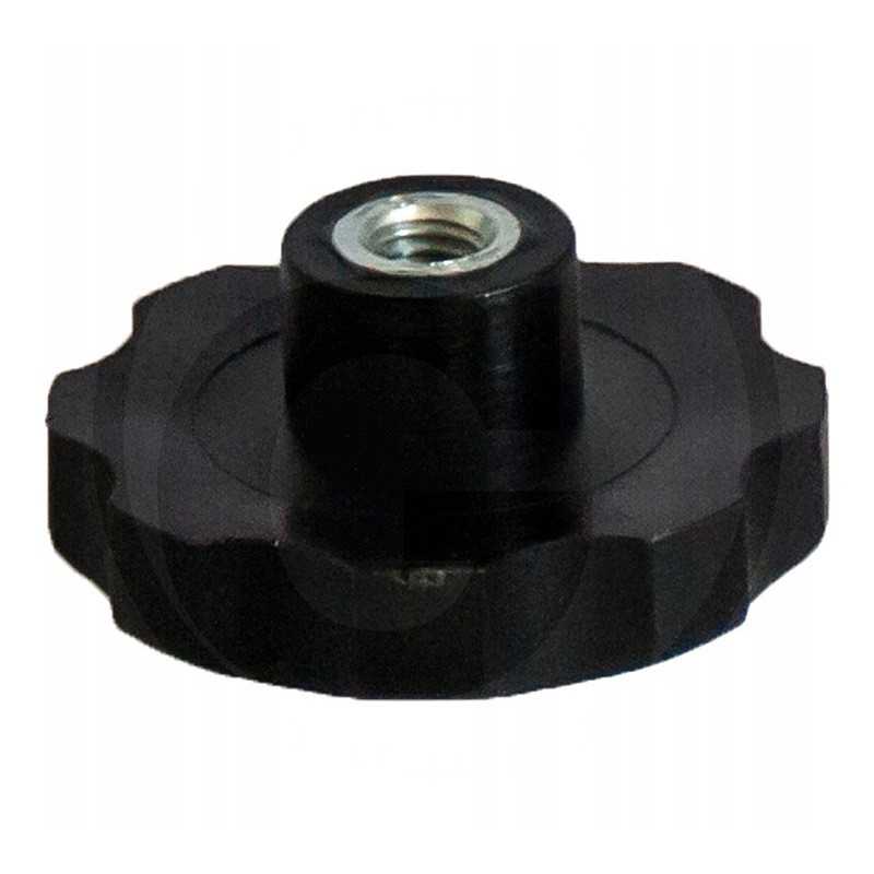 Veržlė su plastikine rankenėle 40 mm m 6