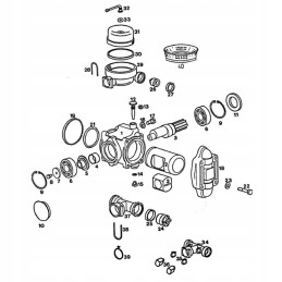 Duslintuvo korpusas Kverneland Rau RG00031160 00031160