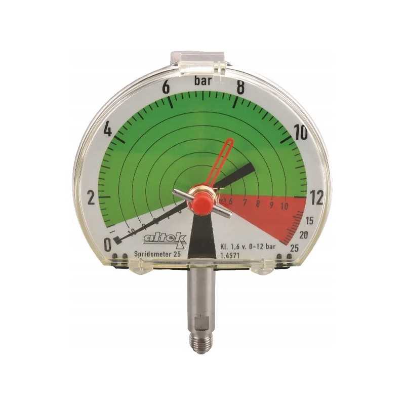 Manometras 12 bar