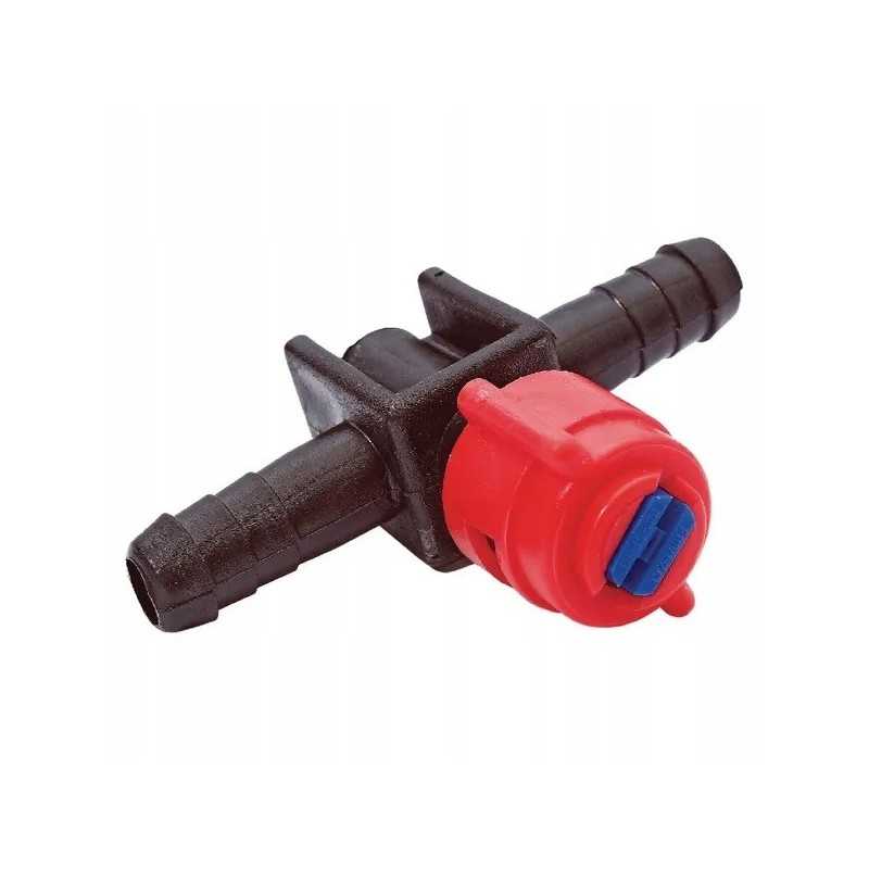 Praleidžiamasis purkštuvo korpusas