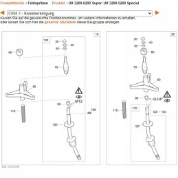 Amazone vožtuvo laikiklis pa6 929970 106319