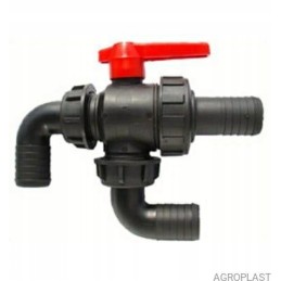 3 krypčių rutulinis vožtuvas, skersmuo 32