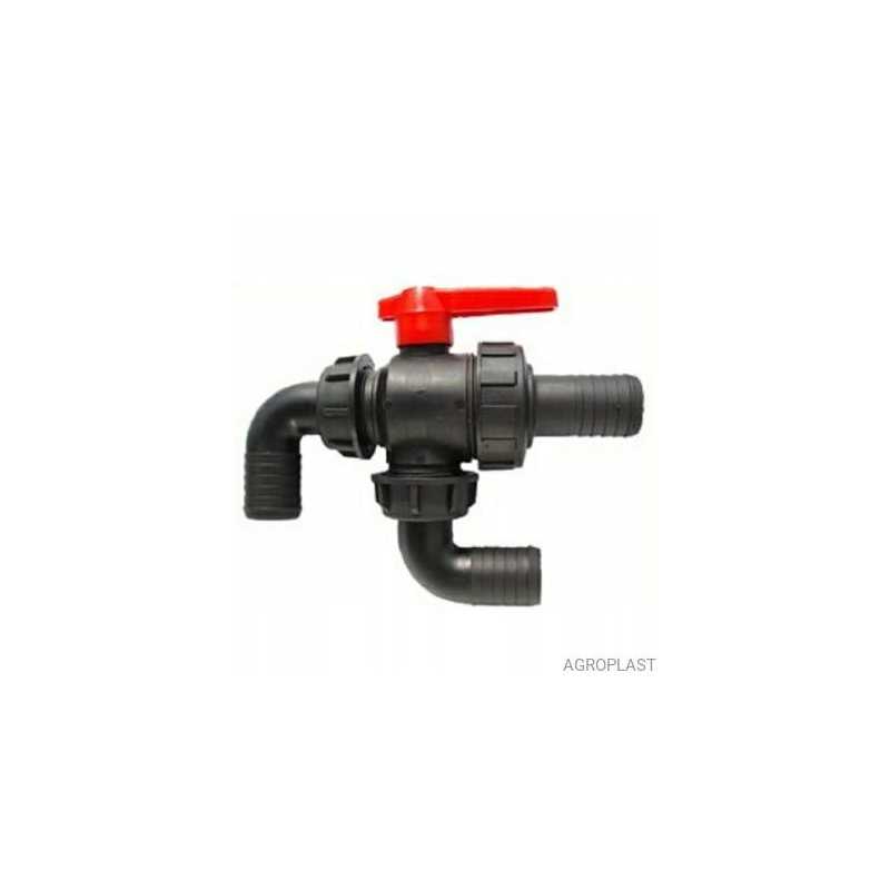 3 krypčių rutulinis vožtuvas, skersmuo 32