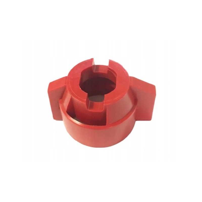 Hardi tipo purškimo dangtelis 11 mm raudonas