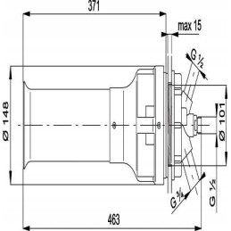 2 mm bako maišytuvas