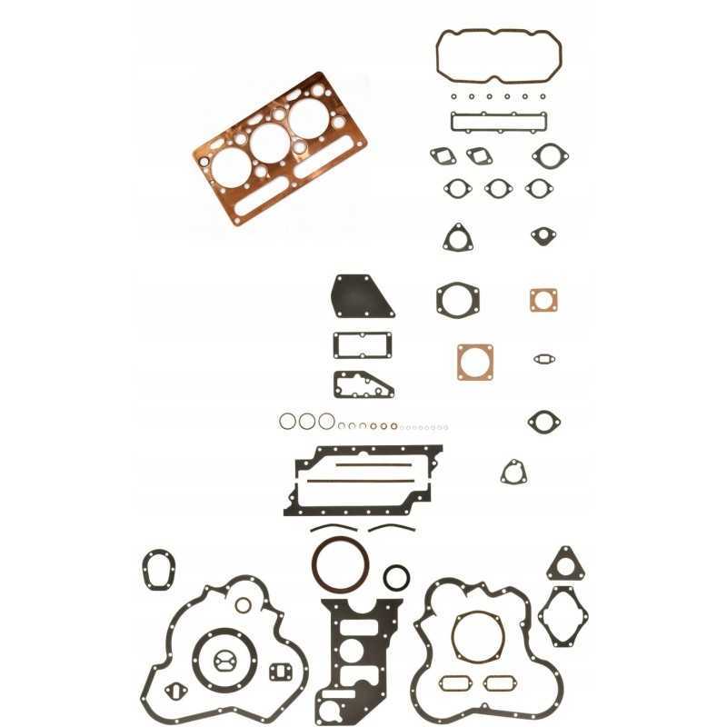 Variklio tarpiklių komplektas ursus c360 3p 3cyl