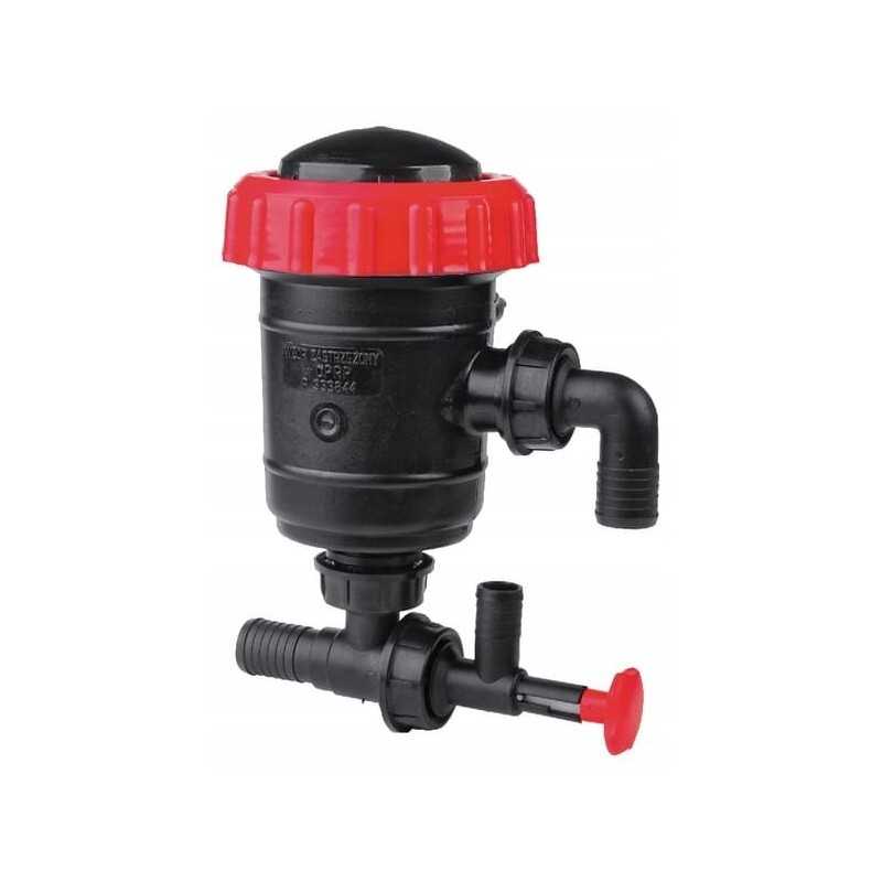 Apatinis siurbimo filtras, pilnas, senas, 32 mm, su sriegiu