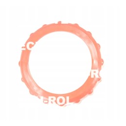 Raudonas purškiamas apatinis įsiurbimo filtro dangtelis