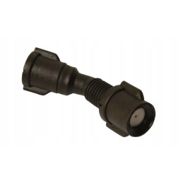 Tarpinė alkūnė kupriniam purkštuvui 18mm