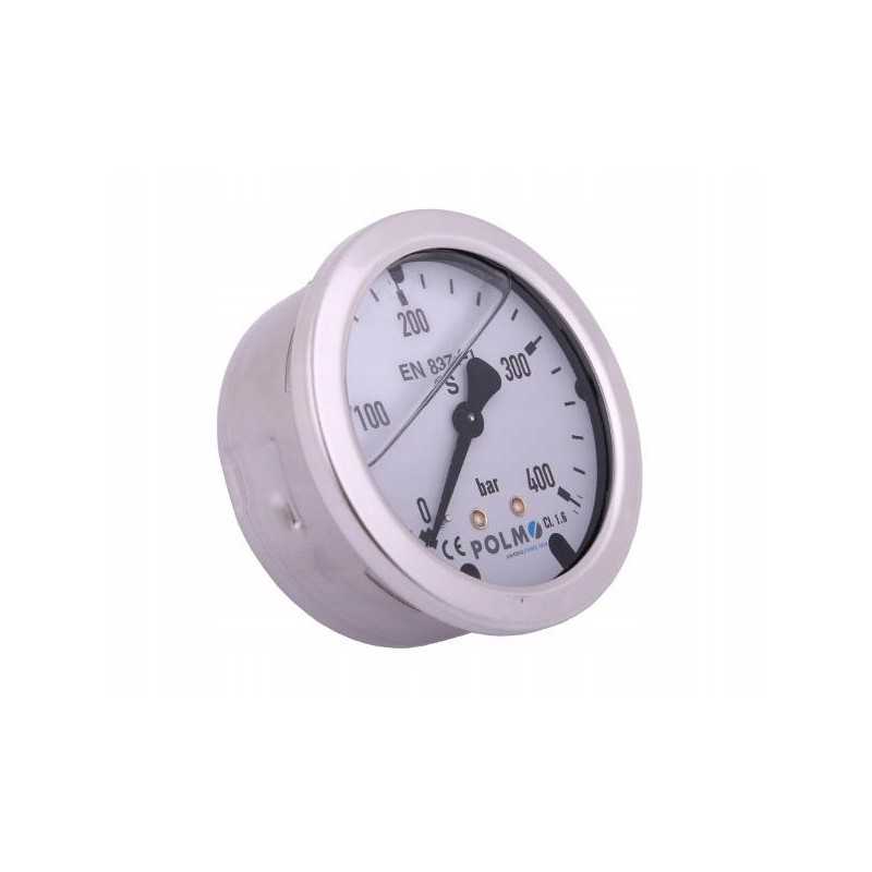 Glicerino manometras m63 0 400 bar 1 4 polmo