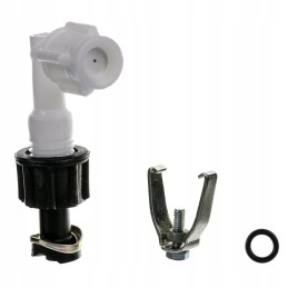 Spindulio purkštuvo alkūnė, vamzdis, komplektas