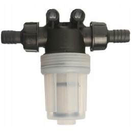 Slėgio srauto filtras universaliam purkštuvui