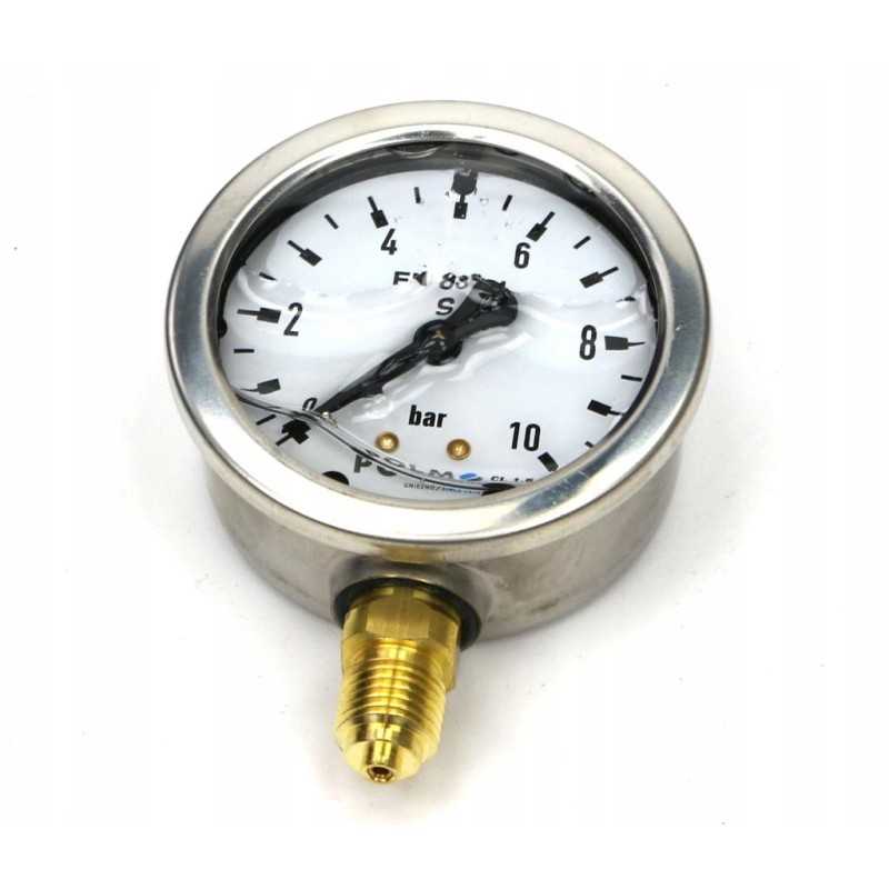 Glicerino manometras m63 0 10 bar g1 4 polmo