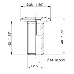 Išleidimo jungtis, bako nutekėjimas 1 2 arag
