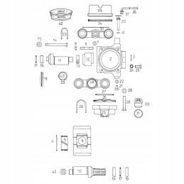 Rau purkštuvo siurblio diafragma 00002709