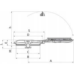 Arag purkštuvo bako dangtis su užraktu