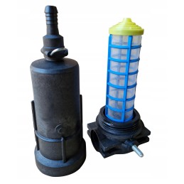 Sukomplektuotas purkštuvo skirstytuvo filtras