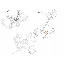 Amazone ea486 ux elektrovožtuvo variklis