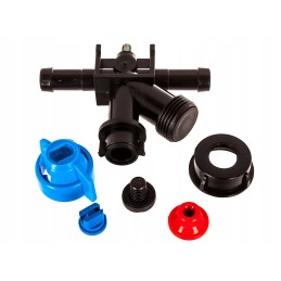 Purkštuvo komplektas, pralaidumo rinkinys su apsauga nuo lašėjimo v