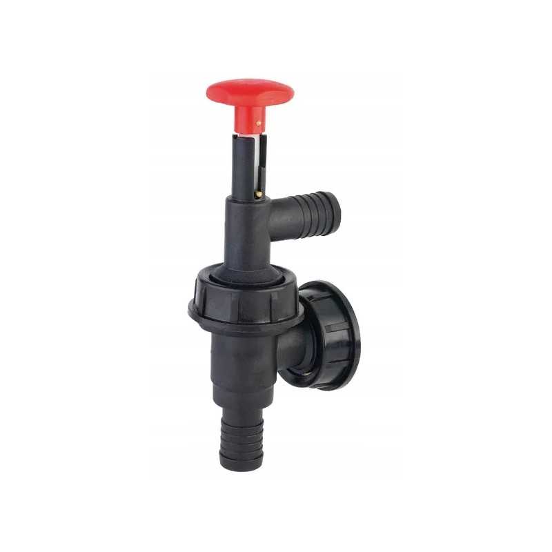 Apatinis filtro išleidimo vožtuvas su sriegiu