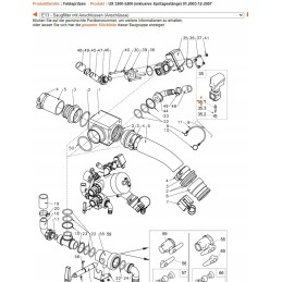 Amazone vožtuvo velenas rv473 0e 948841