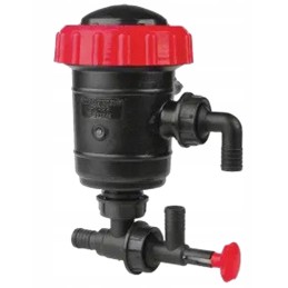 Purkštuvo siurbimo filtras 32 mm žarnai, apačioje