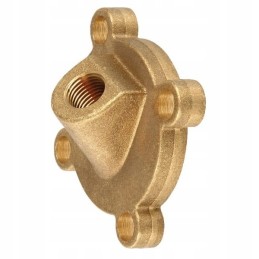 Slėgio matuoklio jungtis 1 4 BSP, žalvaris