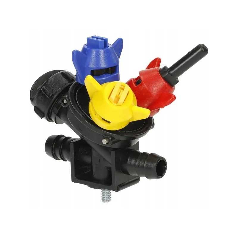 Praleidžiamasis purkštuvo korpusas