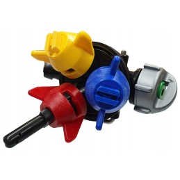 Praleidžiamasis purkštuvo korpusas