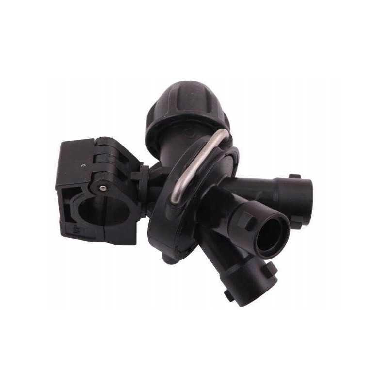 Galvutė, purkštuko antgalio laikiklis su pasukamu tvirtinimu