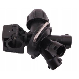 Galvutė, purkštuko antgalio laikiklis su pasukamu tvirtinimu