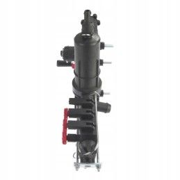 Purškimo skirstytuvas su 4 pastovaus slėgio sekcijomis