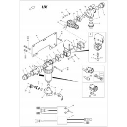 Amazone vožtuvas 1 1 4 colių purkštuvai zf1245