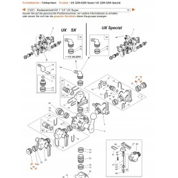 Amazone kištukas as40 pom gf25 zf834