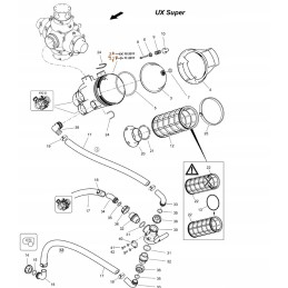 Amazone pagrindinio filtro korpusas 942176