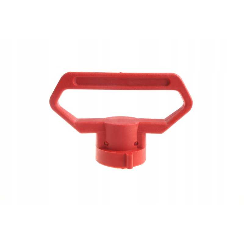 Purkštuvo skirstytuvo vožtuvo rankena