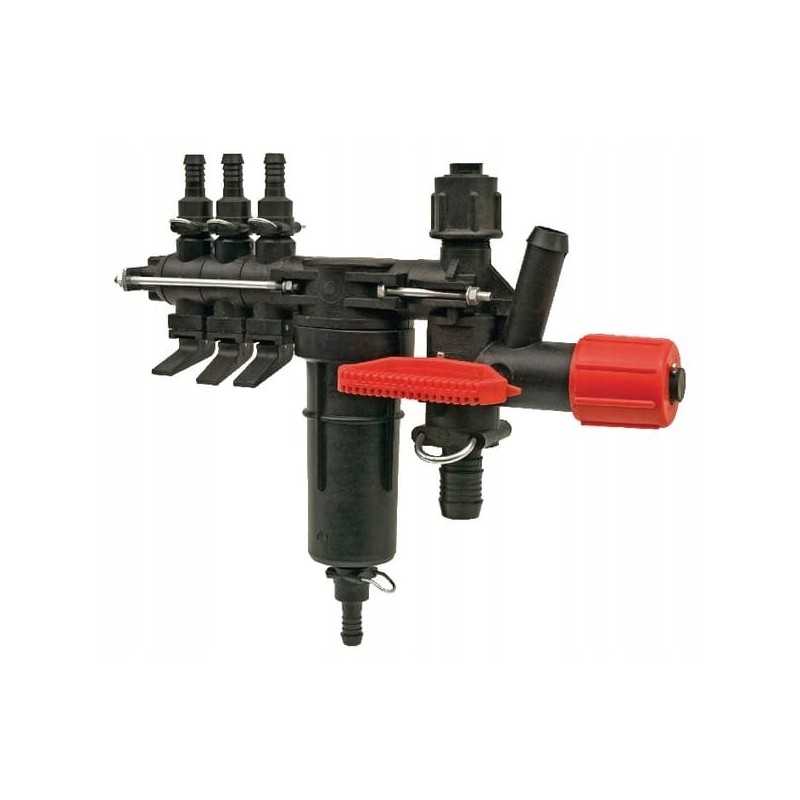 ZSF 3 sekcijų valdymo vožtuvas 65004031090010 unbr