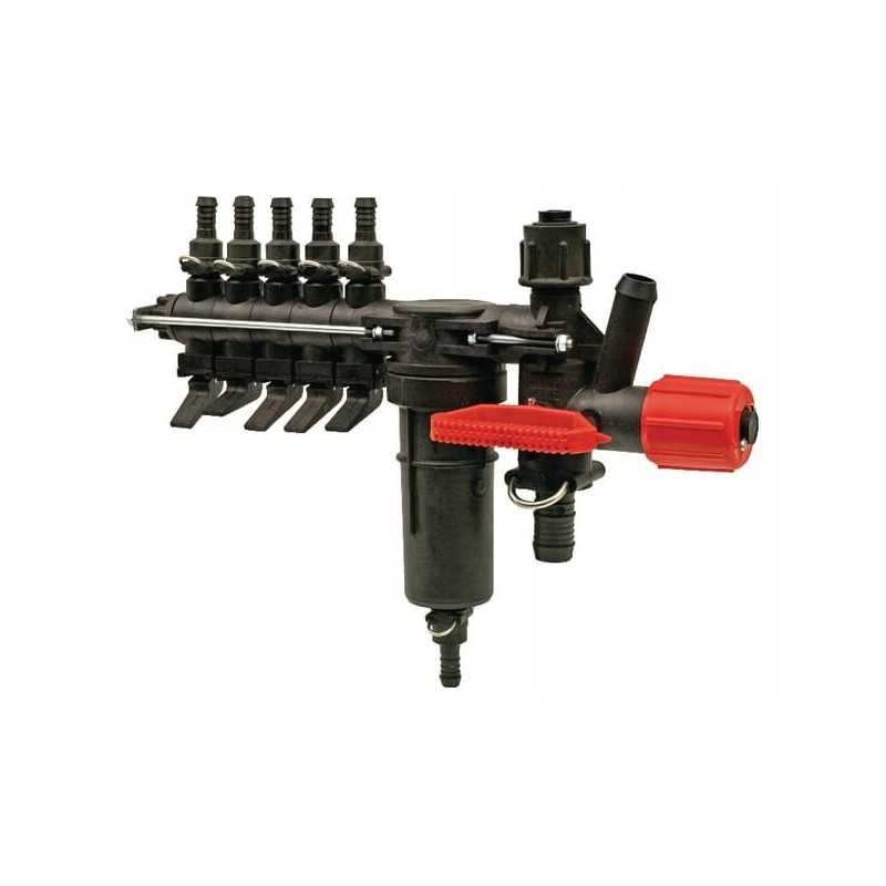 ZSF 5 sekcijų valdymo vožtuvas 65004031090810 unbr