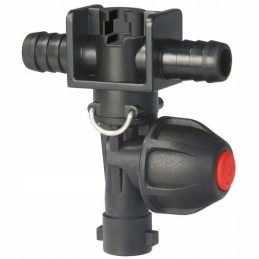 Purškimo laikiklis su 2 15 mm žarnų jungtimis