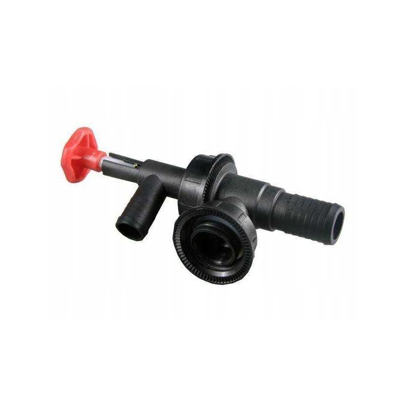 Siurbimo filtro išleidimo vožtuvas n tipo fi 25 su veržle