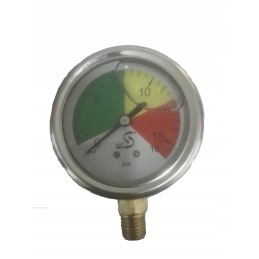 Glicerino manometras m12x1 5 16 bar purkštuvas