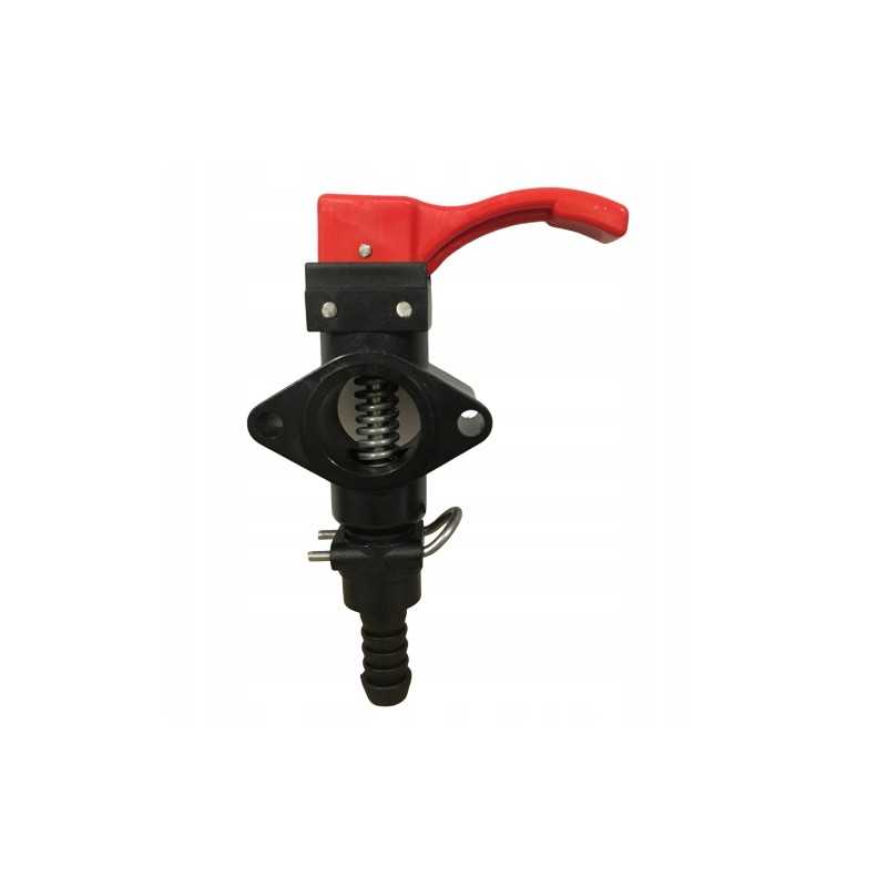 Purkštuvo valdymo vožtuvo sekcija