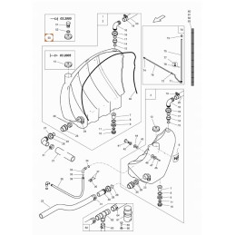 Amazone vandens bako dangtelis zf656 354130
