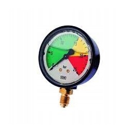 Glicerino manometras 0 25bar fi 63mm sriegis M12x1 5