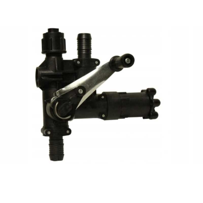 Vožtuvas, skirstytuvo korpusas, Pilmet tipo purkštuvas