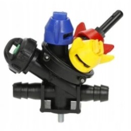 Biard vožtuvas 3 padėčių galvutei