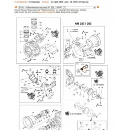 Amazone siurblio vožtuvo spyruoklė zf1222 zf1584